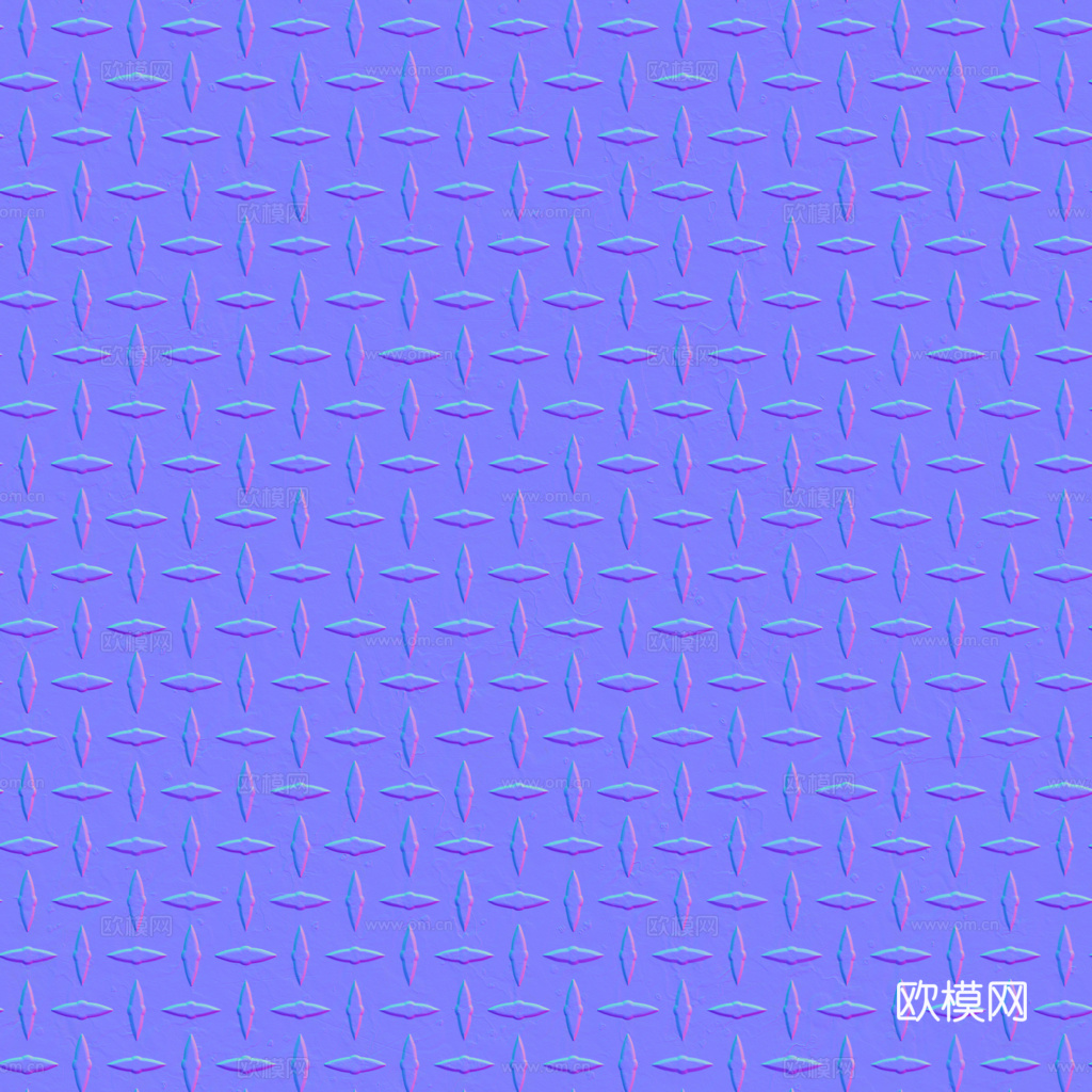 无缝压花金属板铁板钢板 PBR材质贴图 1k