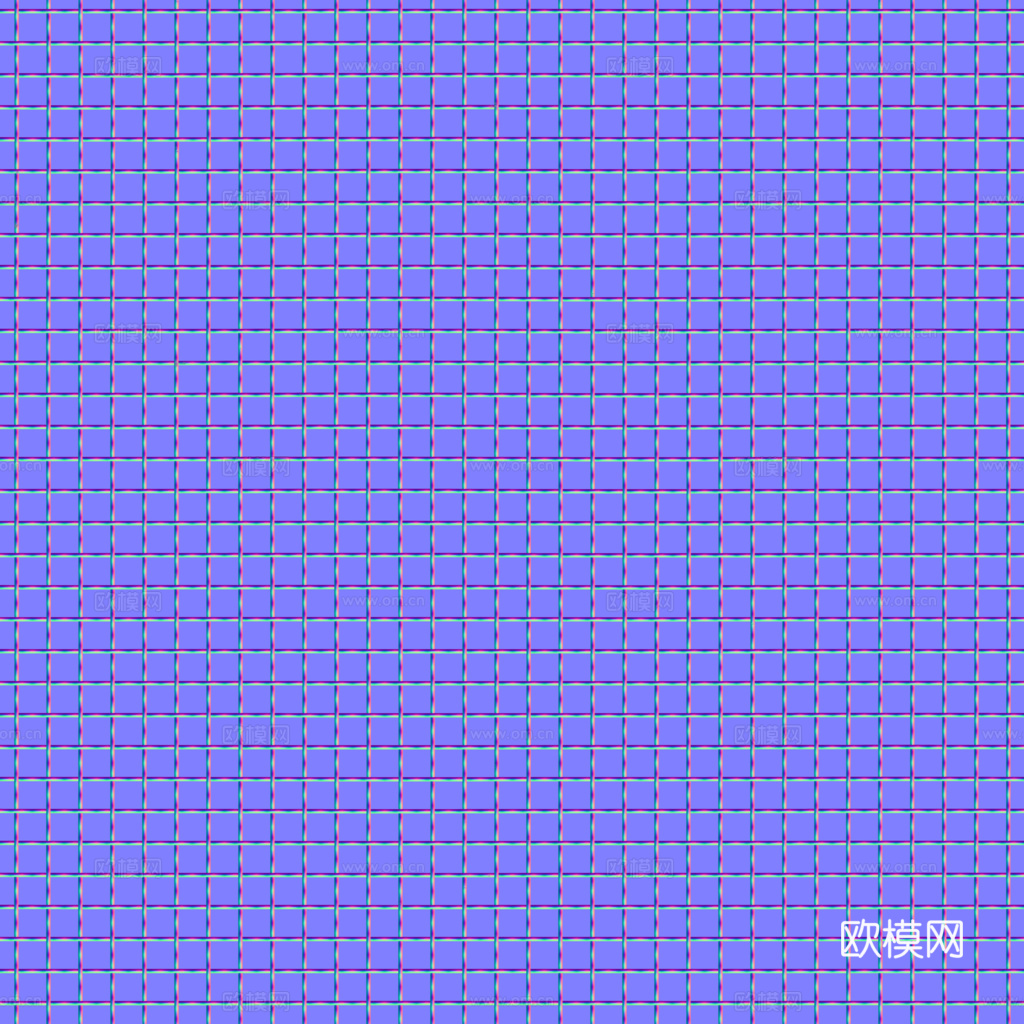 金属网金属编织金刚纱网 PBR材质贴图 1k
