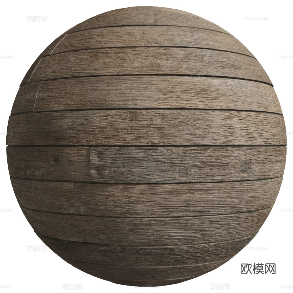 无缝木板木地板木墙板防腐木板木甲板 PBR材质贴图 1k