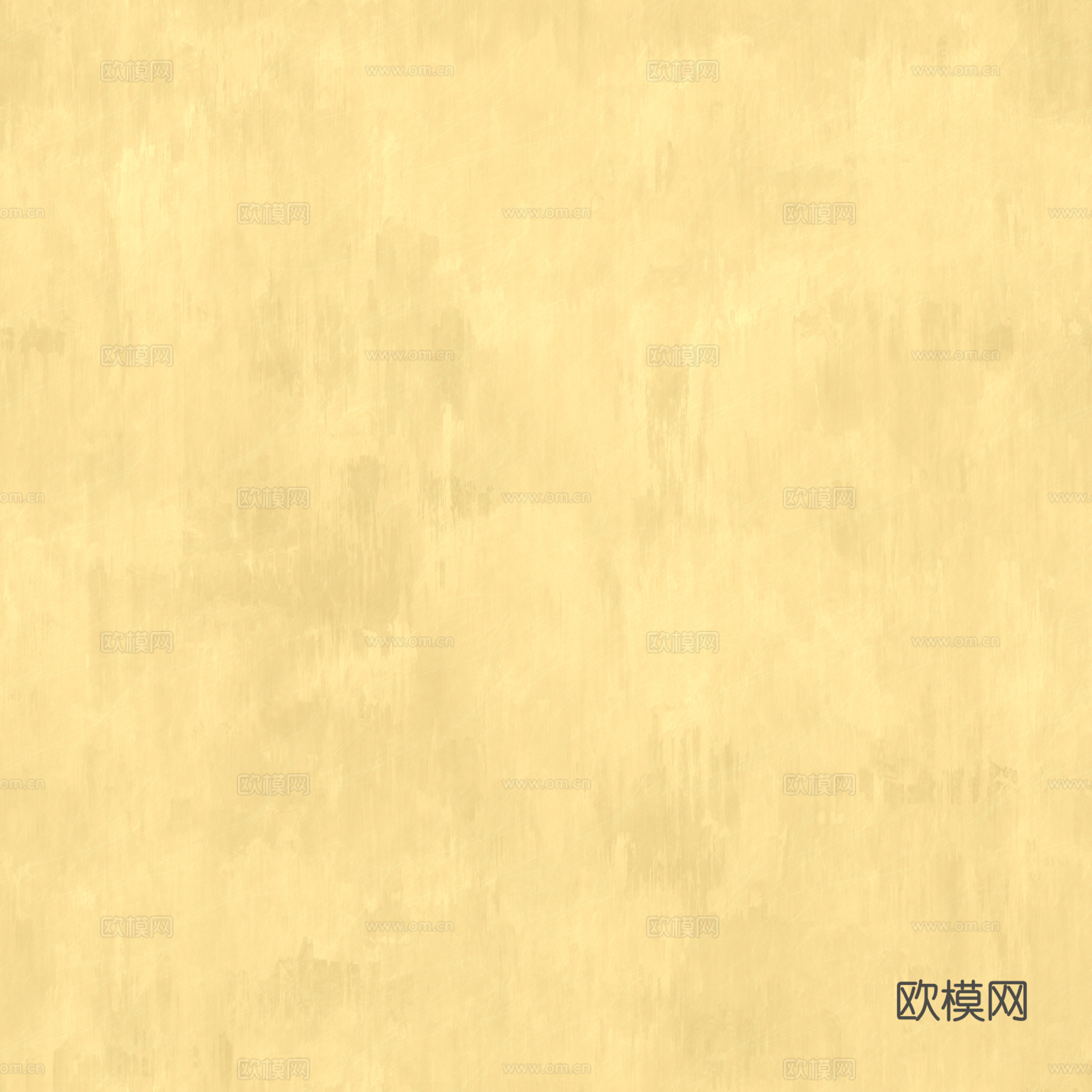 无缝金属面板金黄色 PBR材质贴图 2k