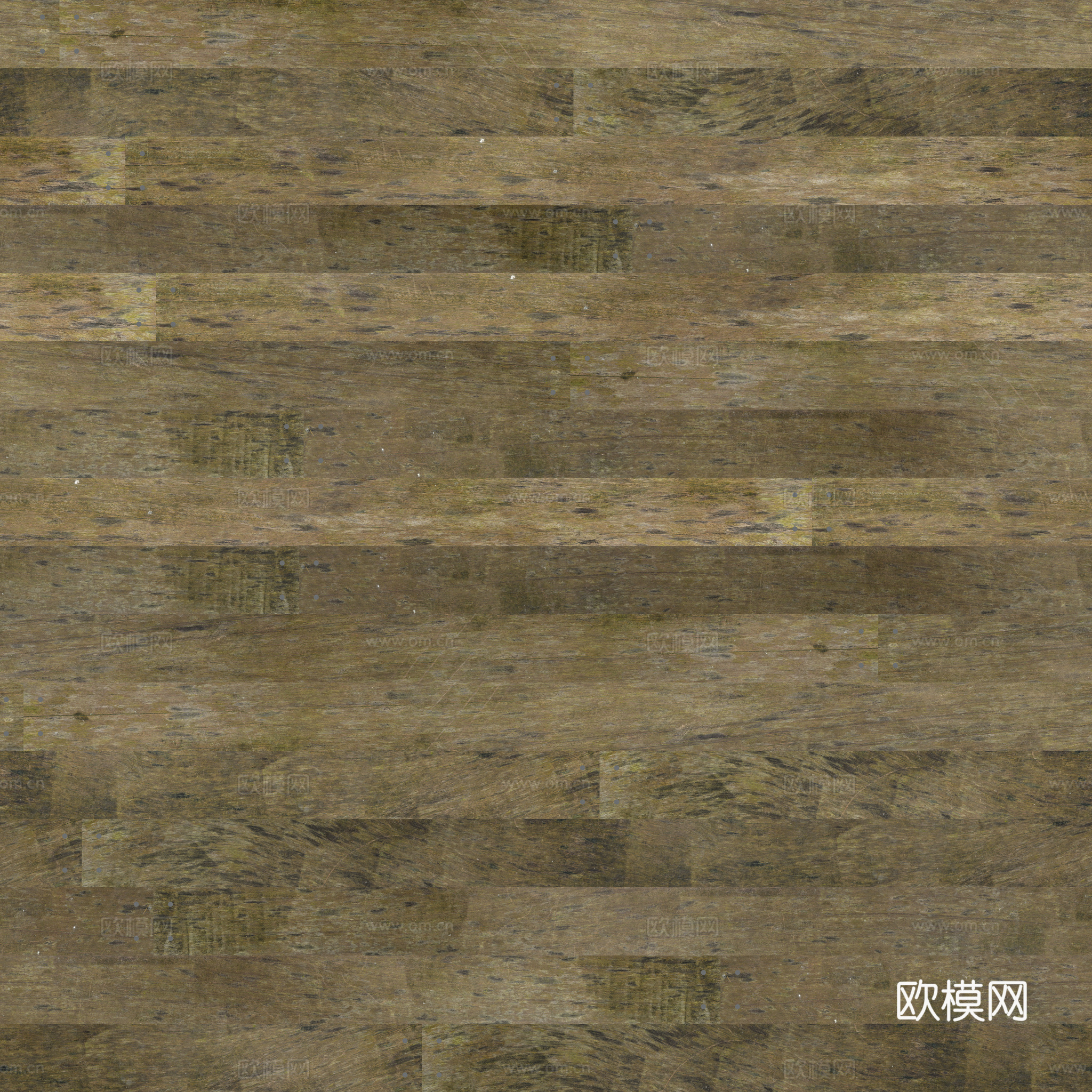无缝木板木地板木墙板防腐木板木甲板 PBR材质贴图 2k下载（渲染图2）