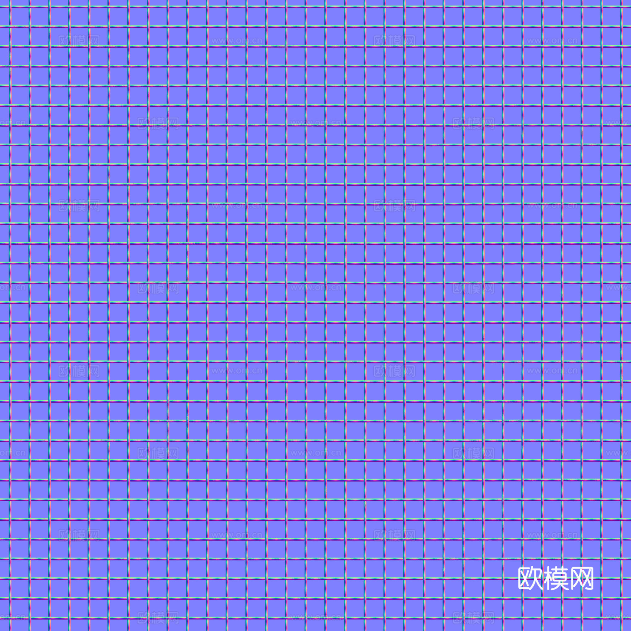生锈金属网金属编织金刚纱网 PBR材质贴图 2k