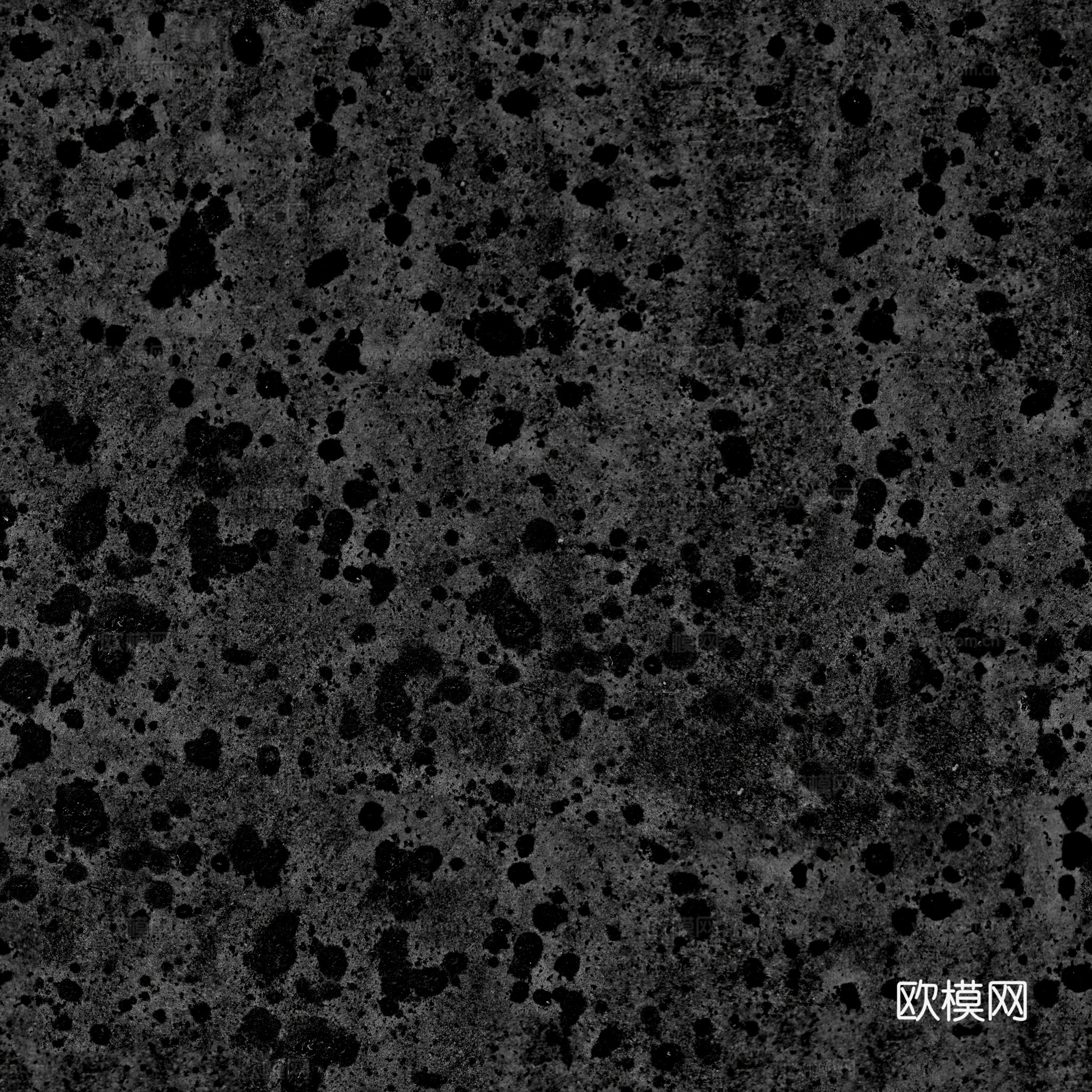 生锈铁锈耐候钢 PBR材质贴图 2k