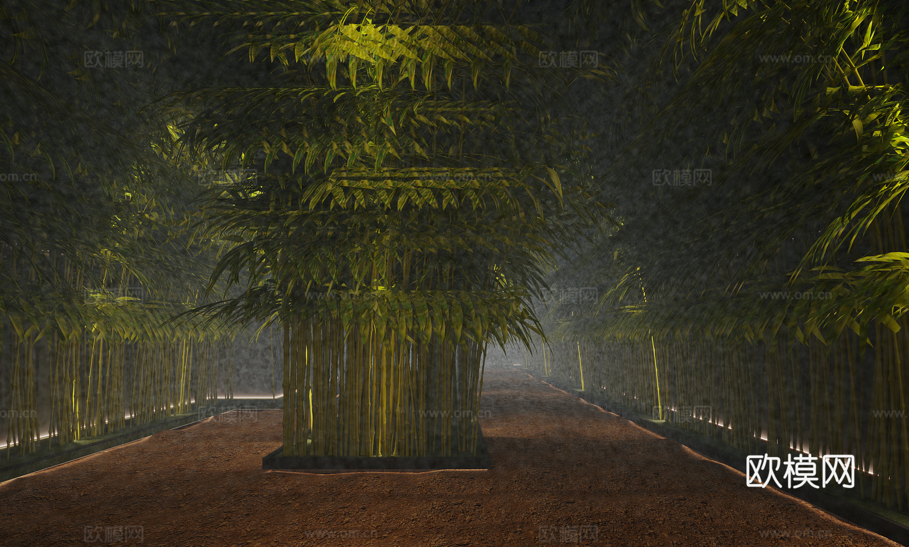 迷雾竹林剧本杀3d模型下载