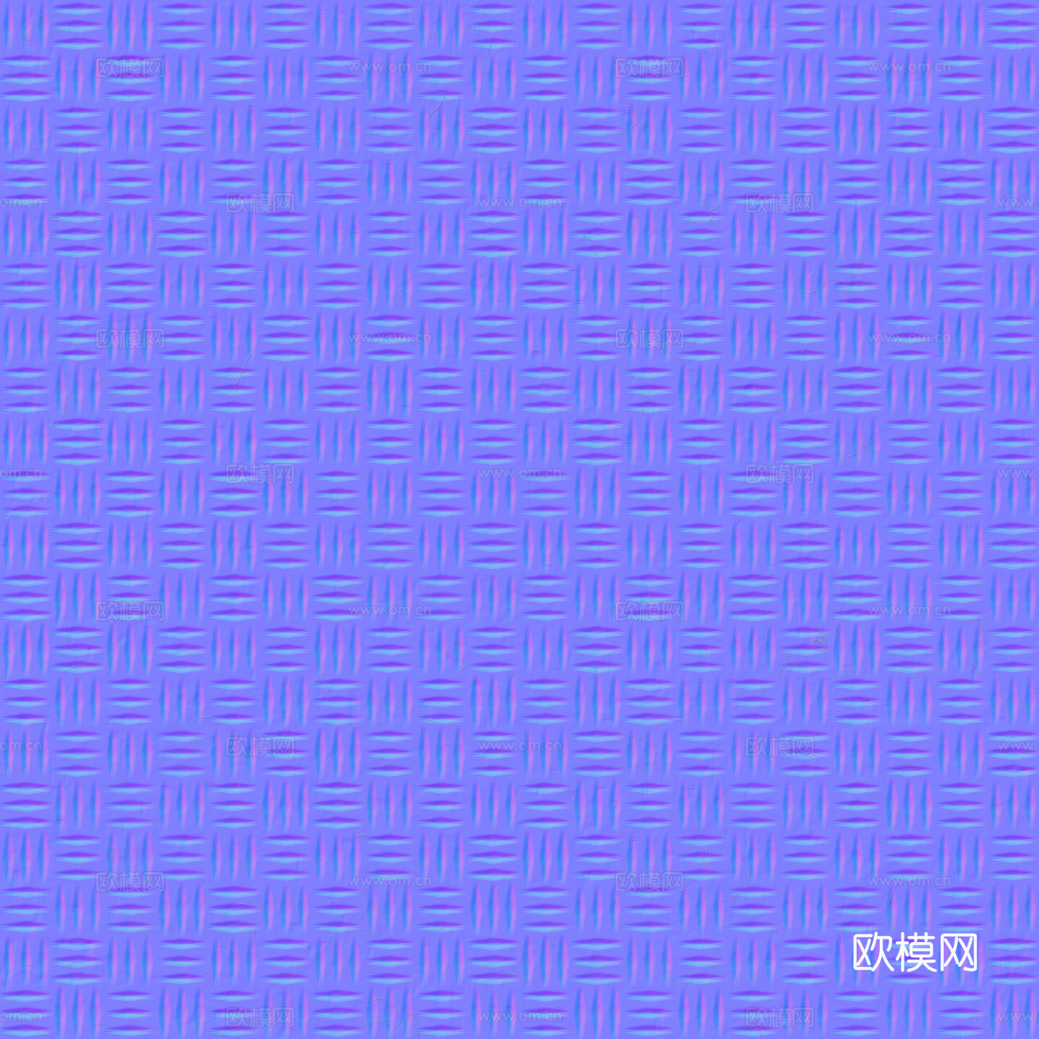 无缝压花金属板铁板钢板 PBR材质贴图 2k