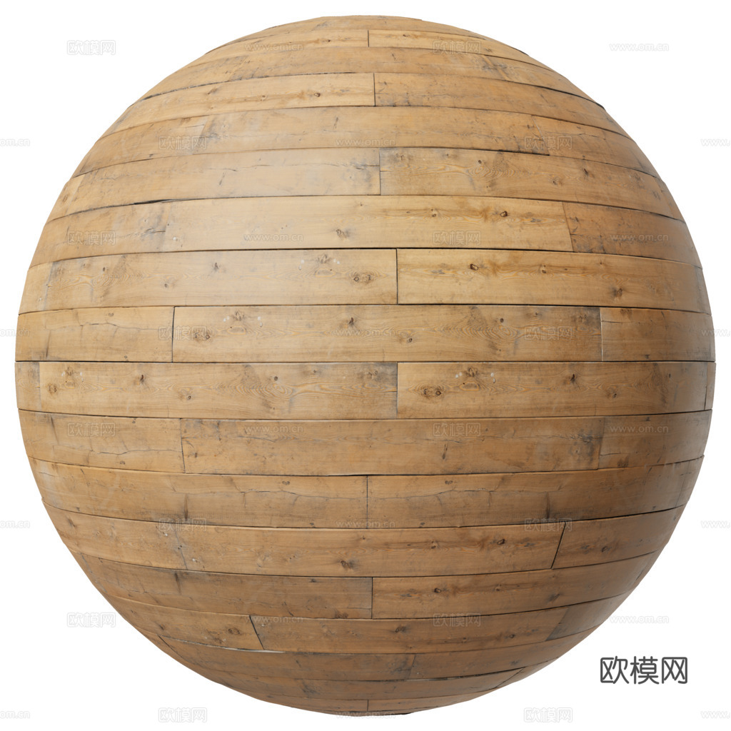 无缝木板木地板木墙板防腐木板木甲板 PBR材质贴图 2k