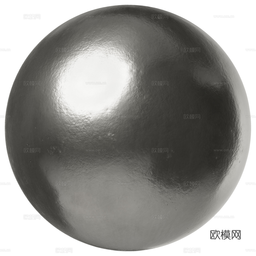 无缝哑光金属 PBR材质贴图 1k