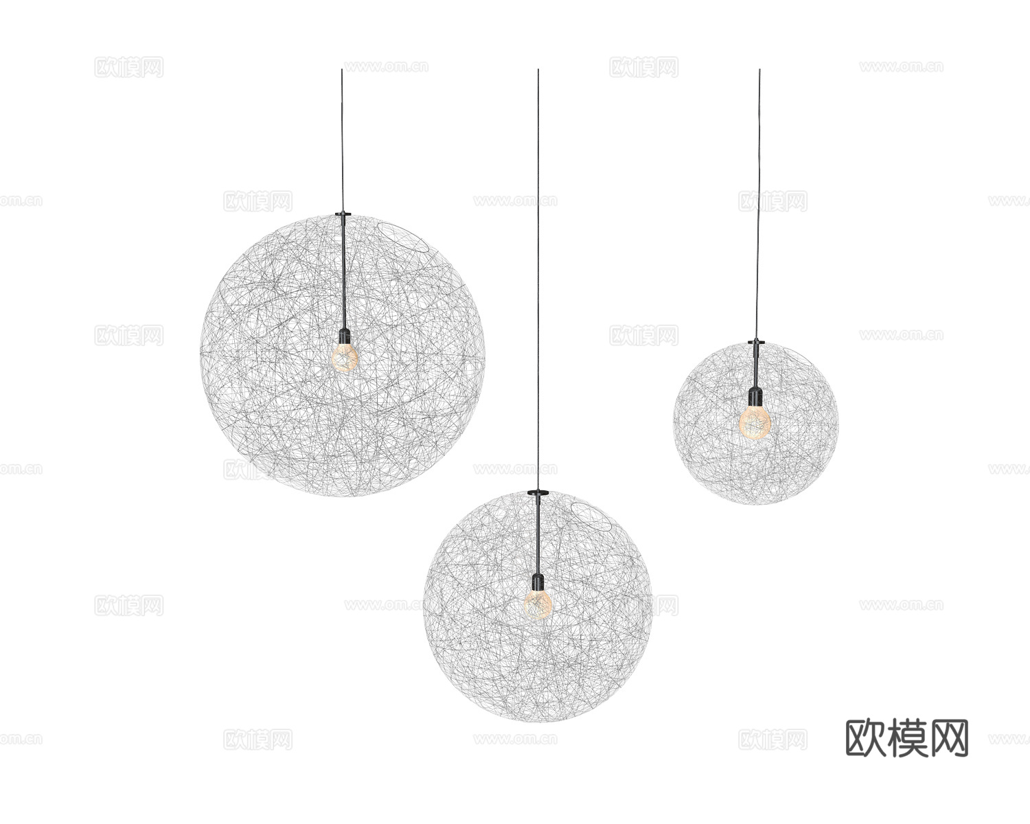 MOOOI 吊灯3d模型下载