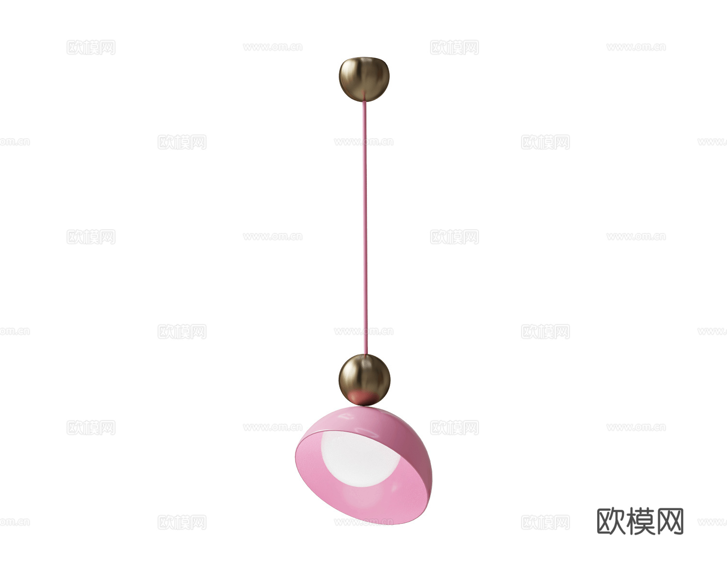 Italamp 床头小吊灯免费3d模型下载