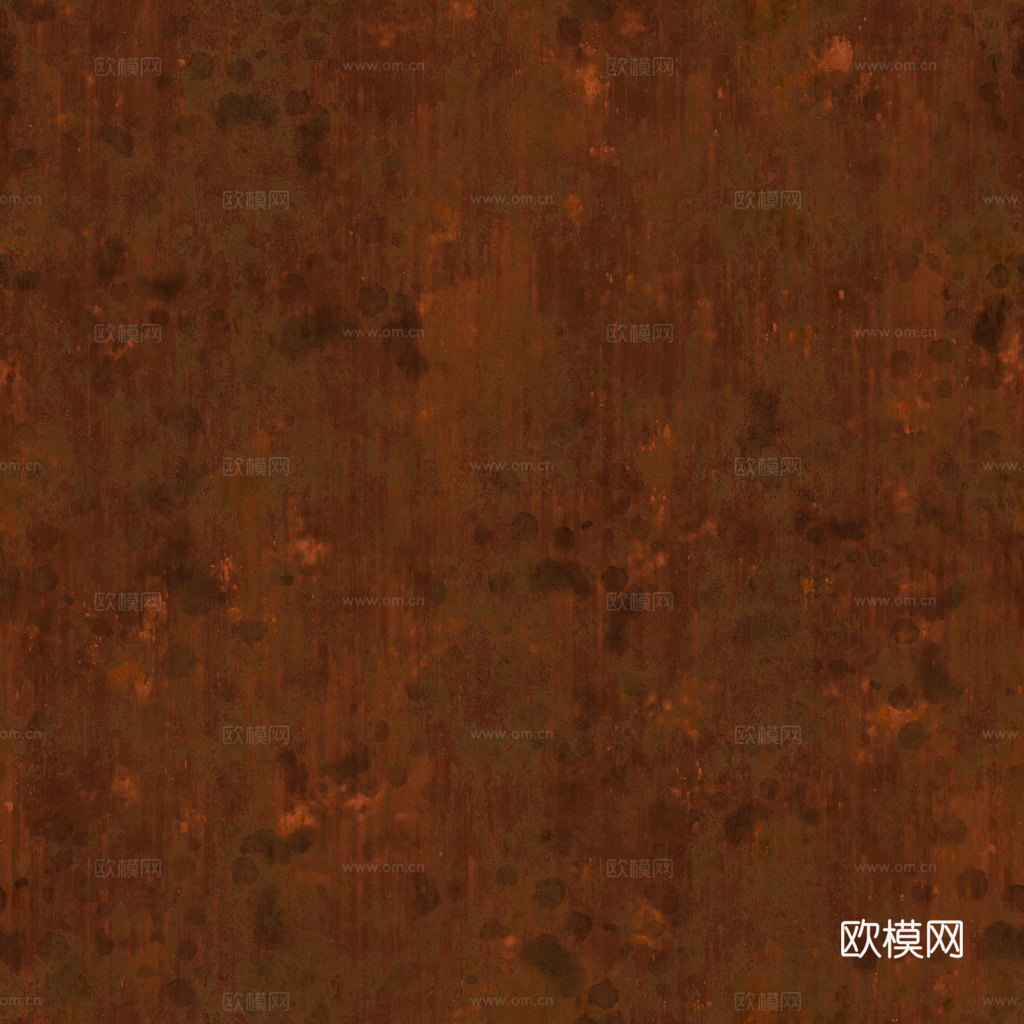 铁锈生锈粗糙金属锈色金属 PBR材质贴图 1k