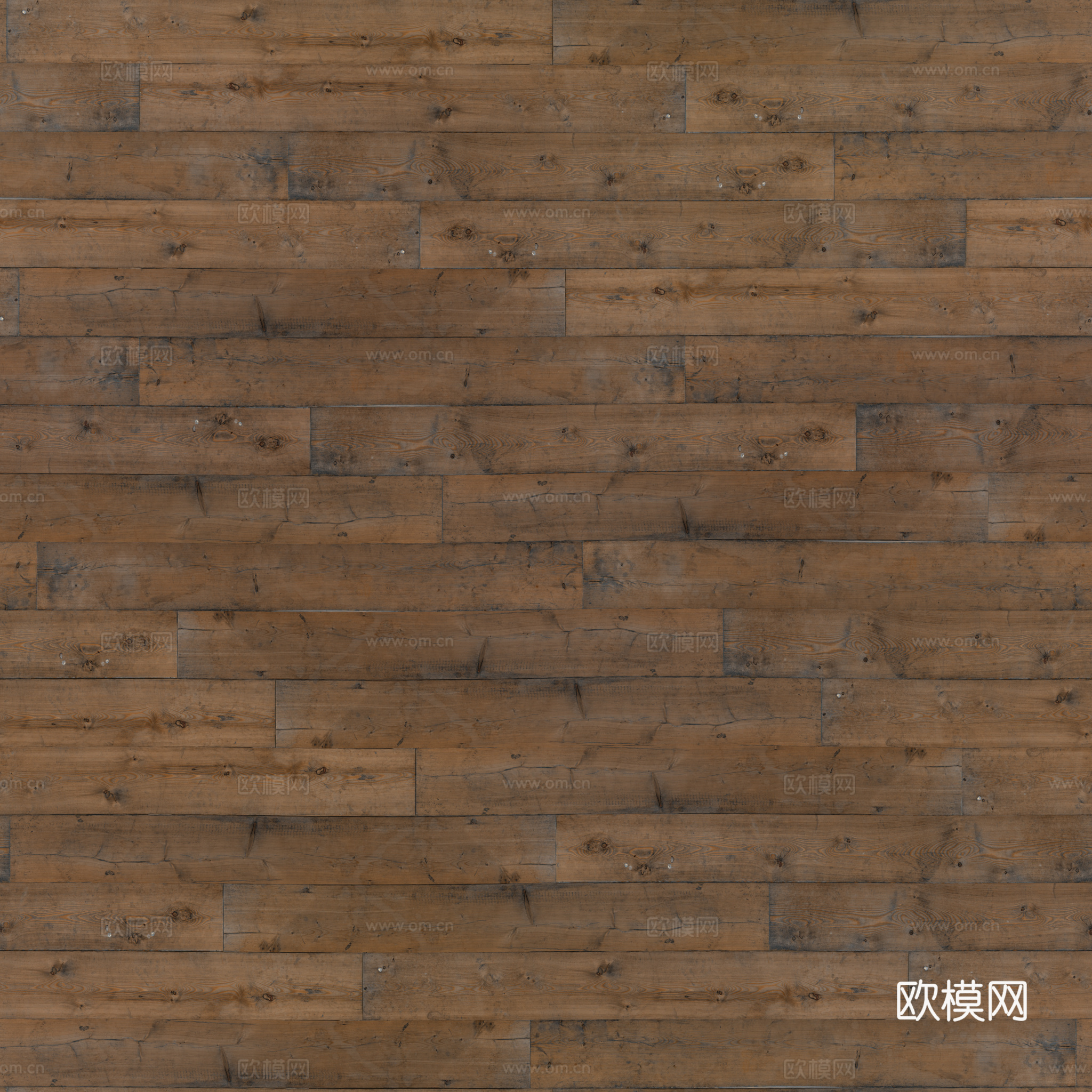 无缝木板木地板木墙板防腐木板木甲板 PBR材质贴图 2k下载（渲染图2）