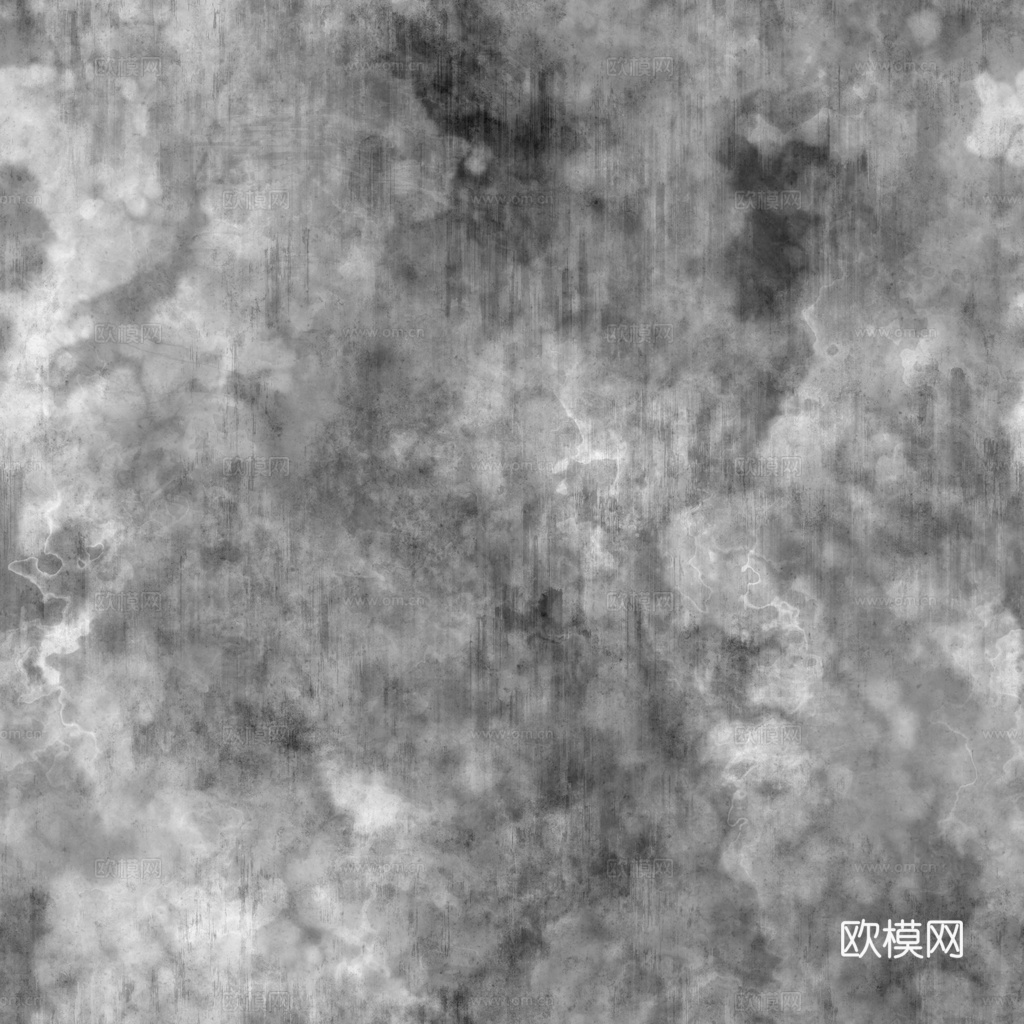 无缝做旧铁锈金属 PBR材质贴图 1k