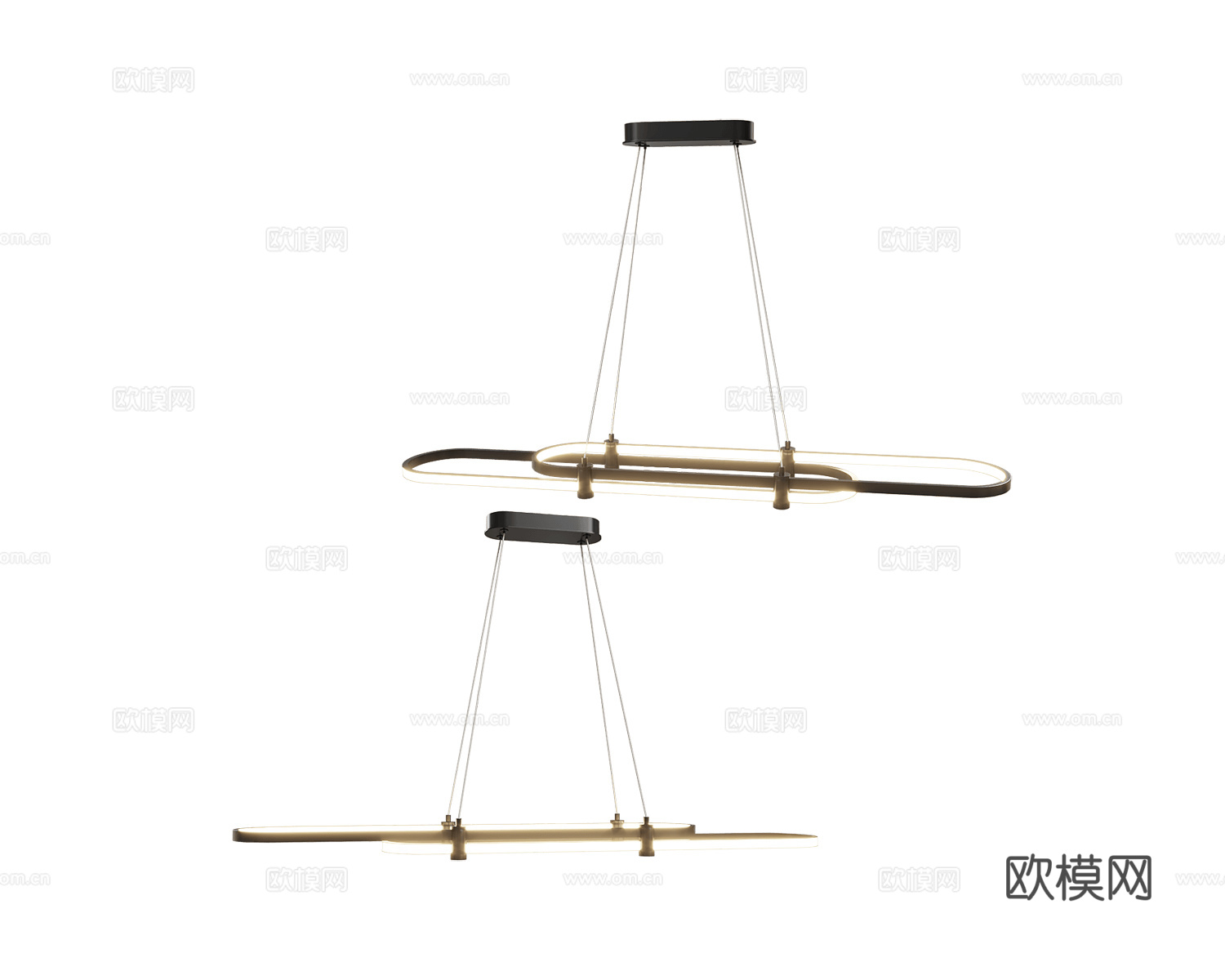 Stilfort 轻奢吊灯3d模型下载