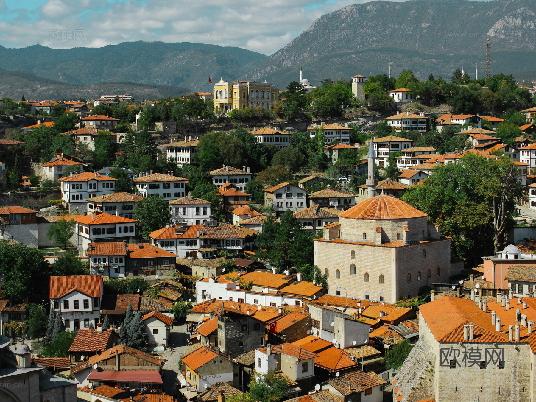 白天城市外景下载