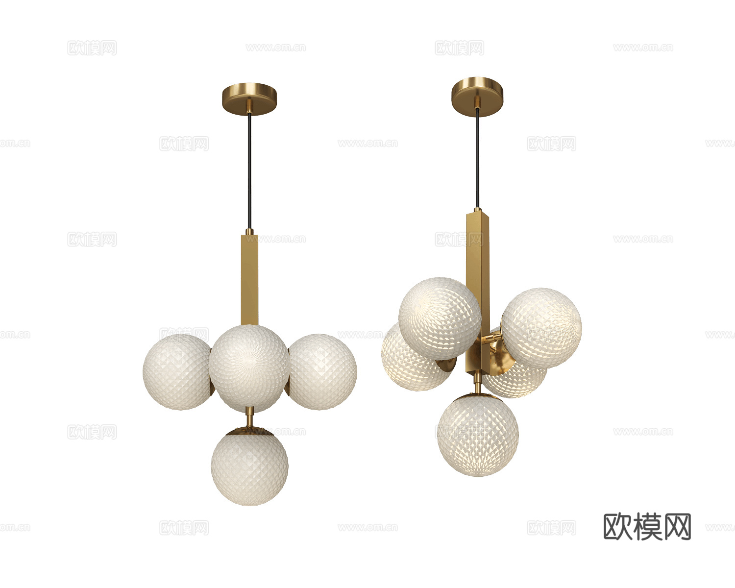 Stilfort 轻奢吊灯3d模型下载