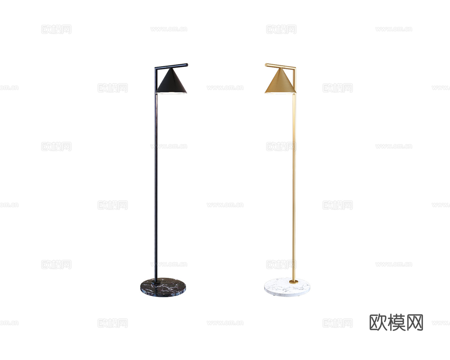 FLOS 落地灯3d模型下载