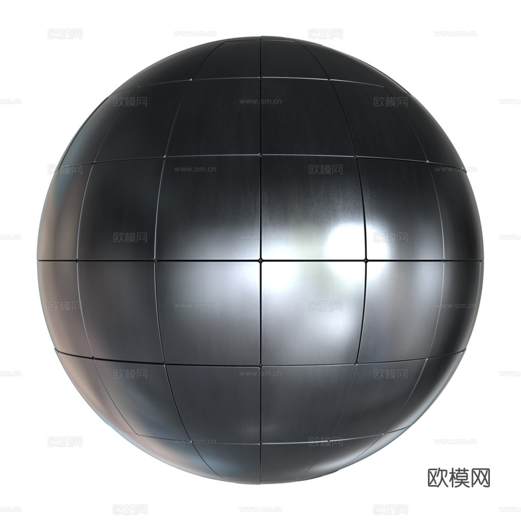 无缝装饰金属板 PBR材质贴图 2k
