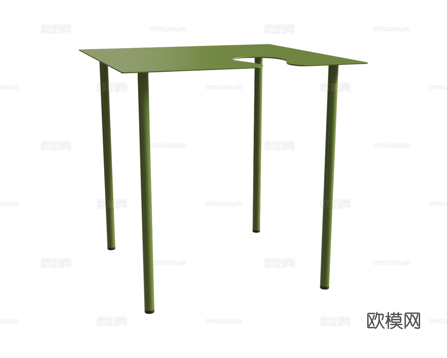 Desalto 办公桌3d模型下载