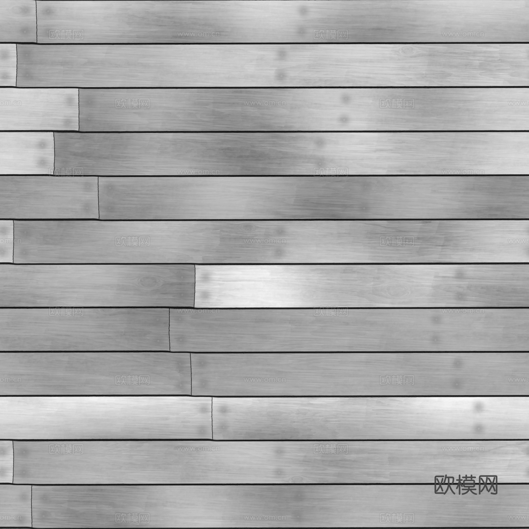 无缝木板木地板木墙板防腐木板木甲板 PBR材质贴图 2k下载（渲染图3）