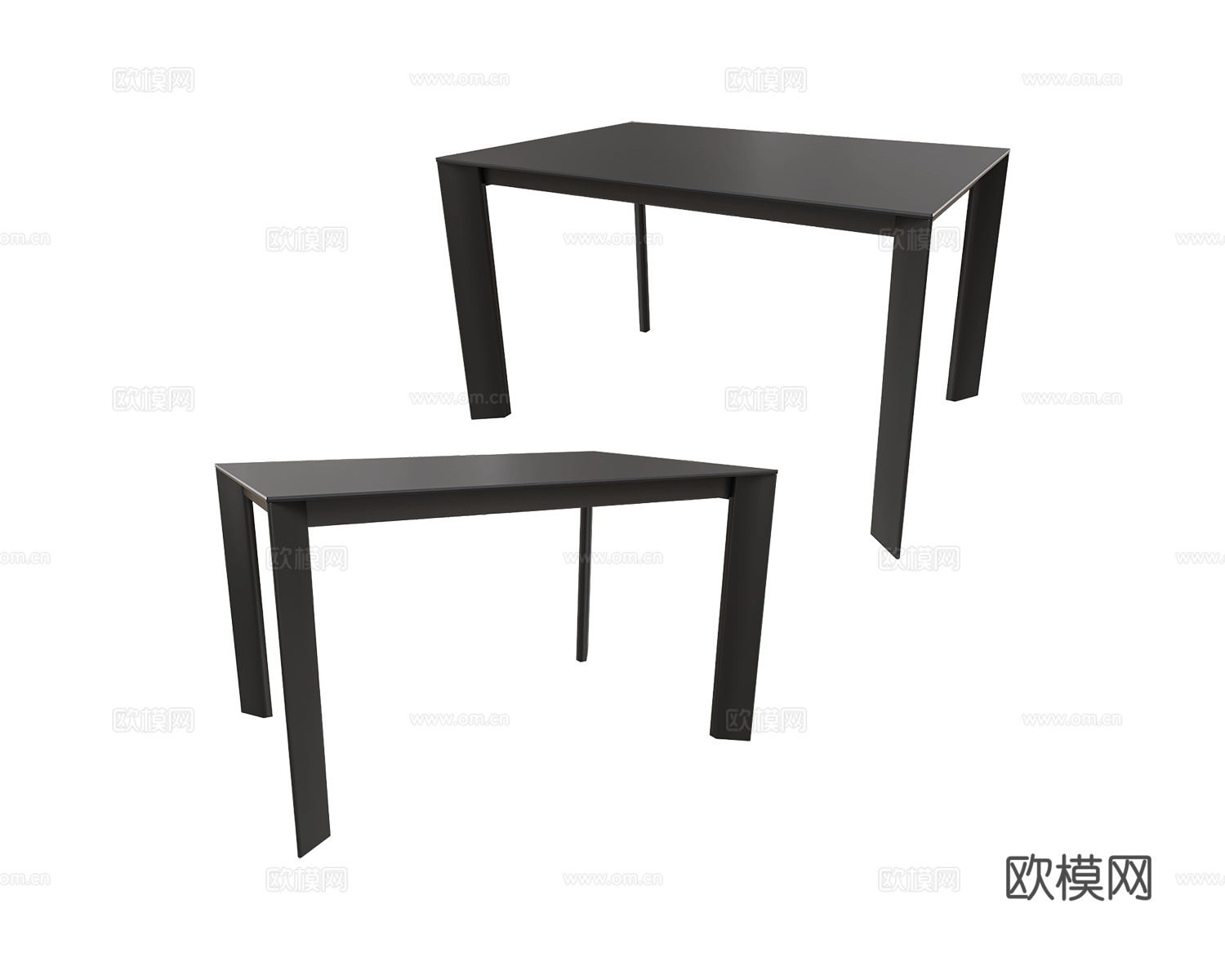 Desalto 长桌3d模型下载