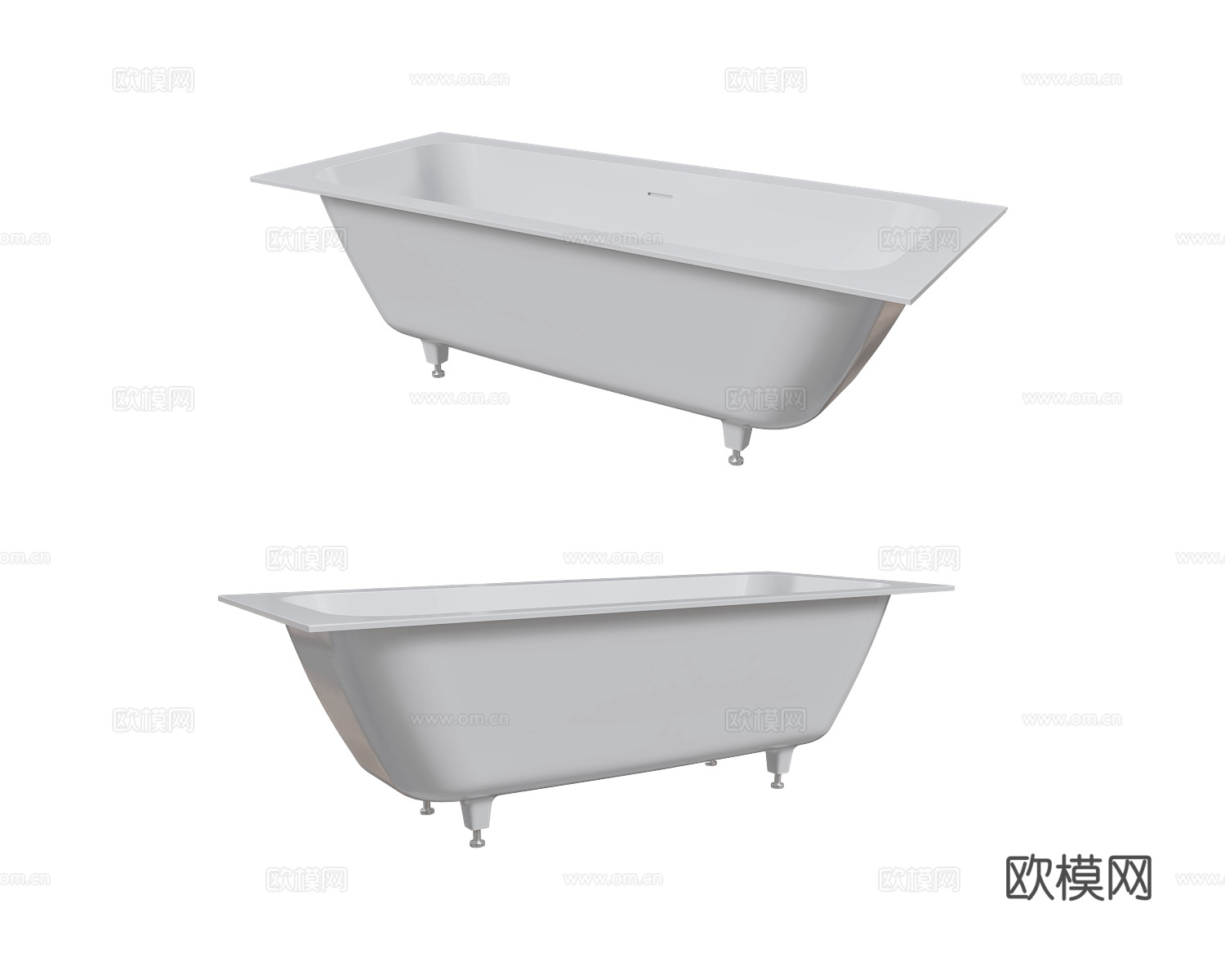 Salini 浴缸免费3d模型下载