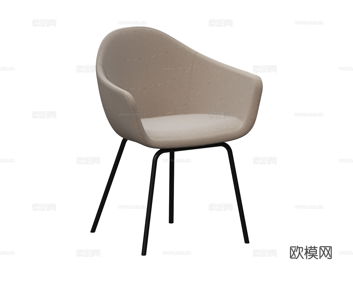 Blasco&Vila 餐椅3d模型下载