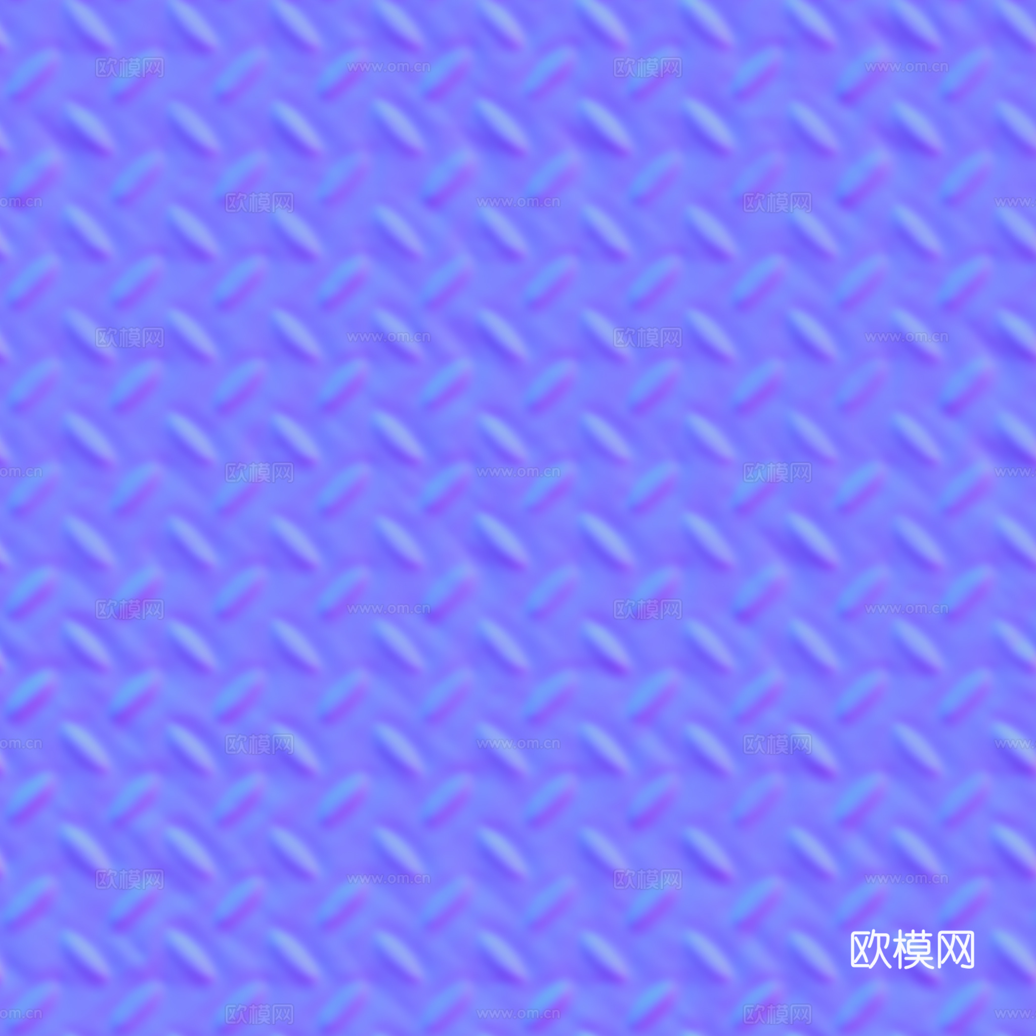 无缝压花金属板铁板钢板 PBR材质贴图 2k