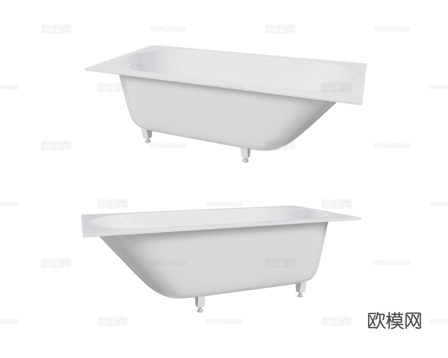 Salini 浴缸3d模型下载