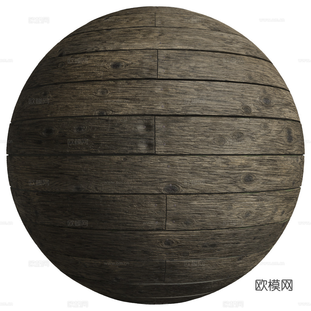 无缝木板木地板木墙板防腐木板木甲板 PBR材质贴图 2k