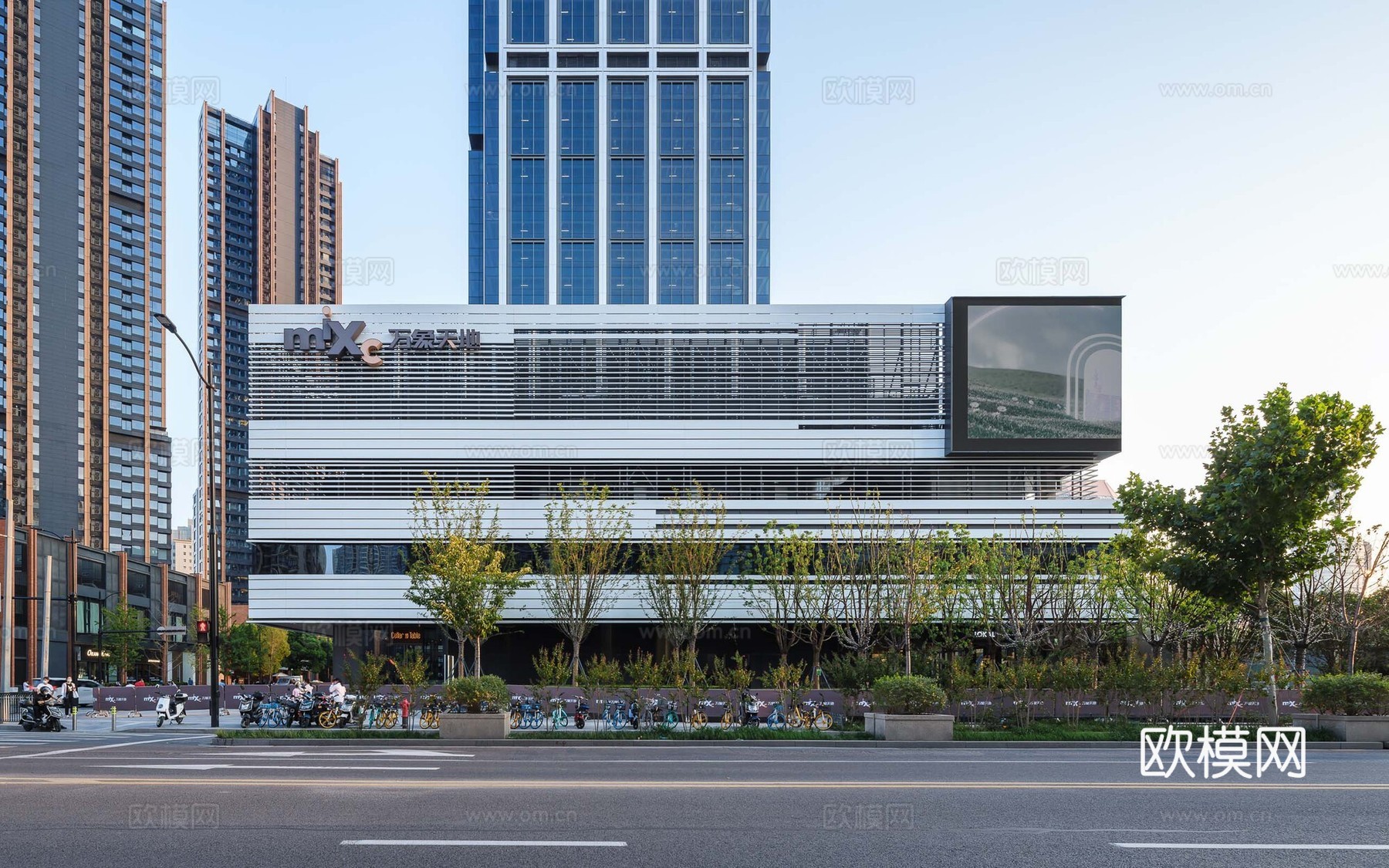 高清城市外景贴图
