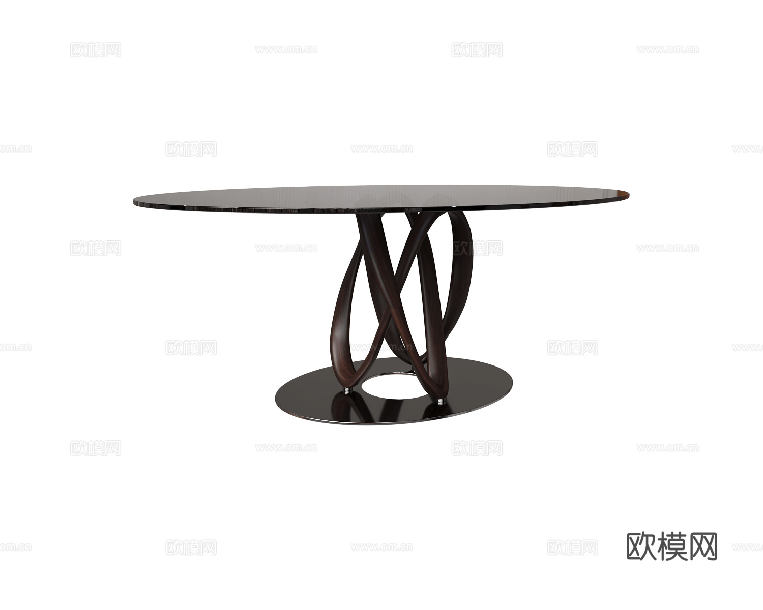 Porada 意式圆餐桌3d模型下载
