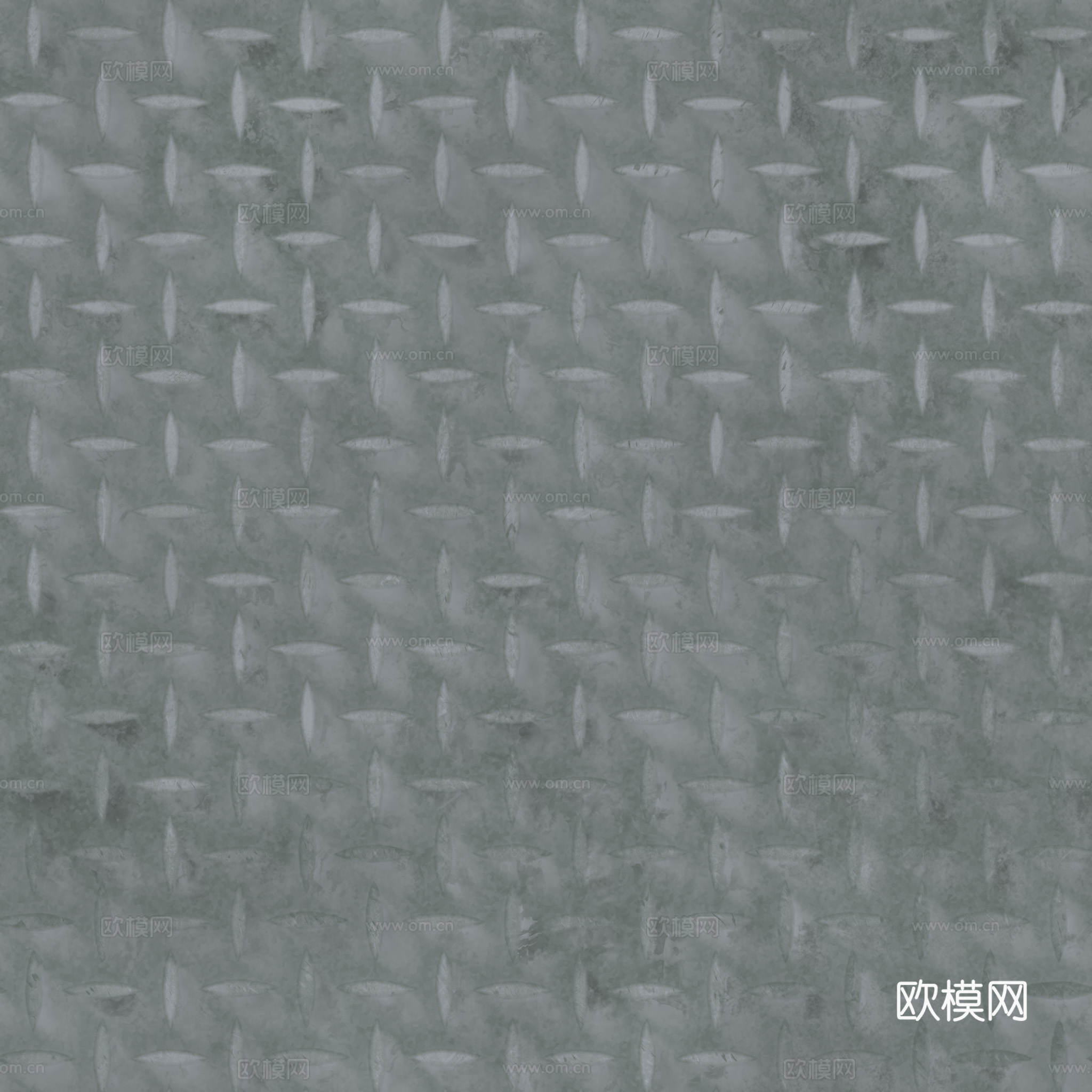 无缝压花金属板铁板钢板 PBR材质贴图 2k