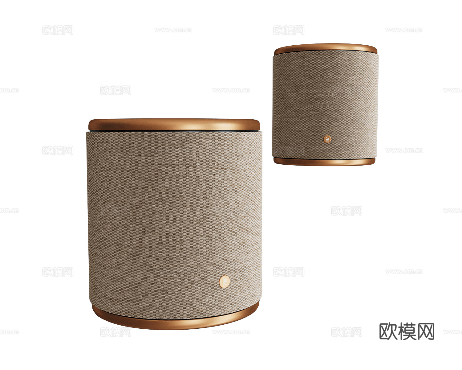 Bang & Olufsen 意式床头柜3d模型下载