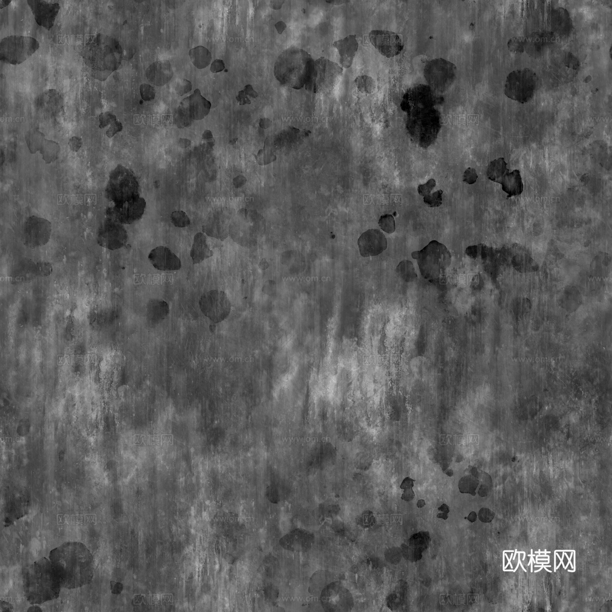风化生锈金属铁锈金属耐候钢 PBR材质贴图 2k