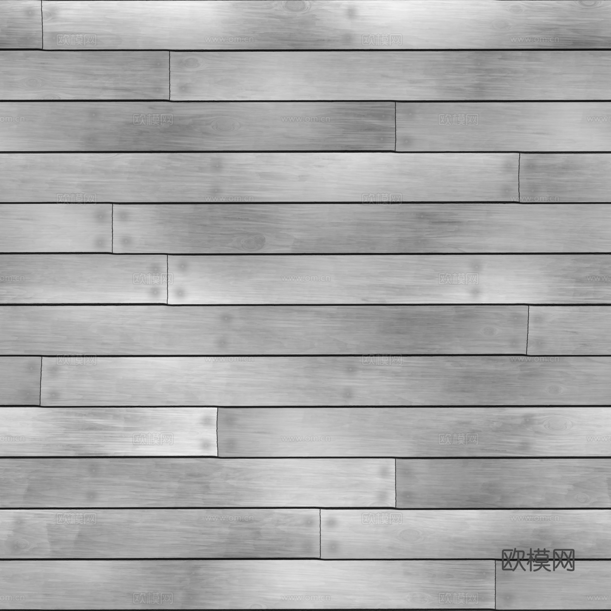 无缝木板木地板木墙板防腐木板木甲板 PBR材质贴图 2k下载（渲染图4）
