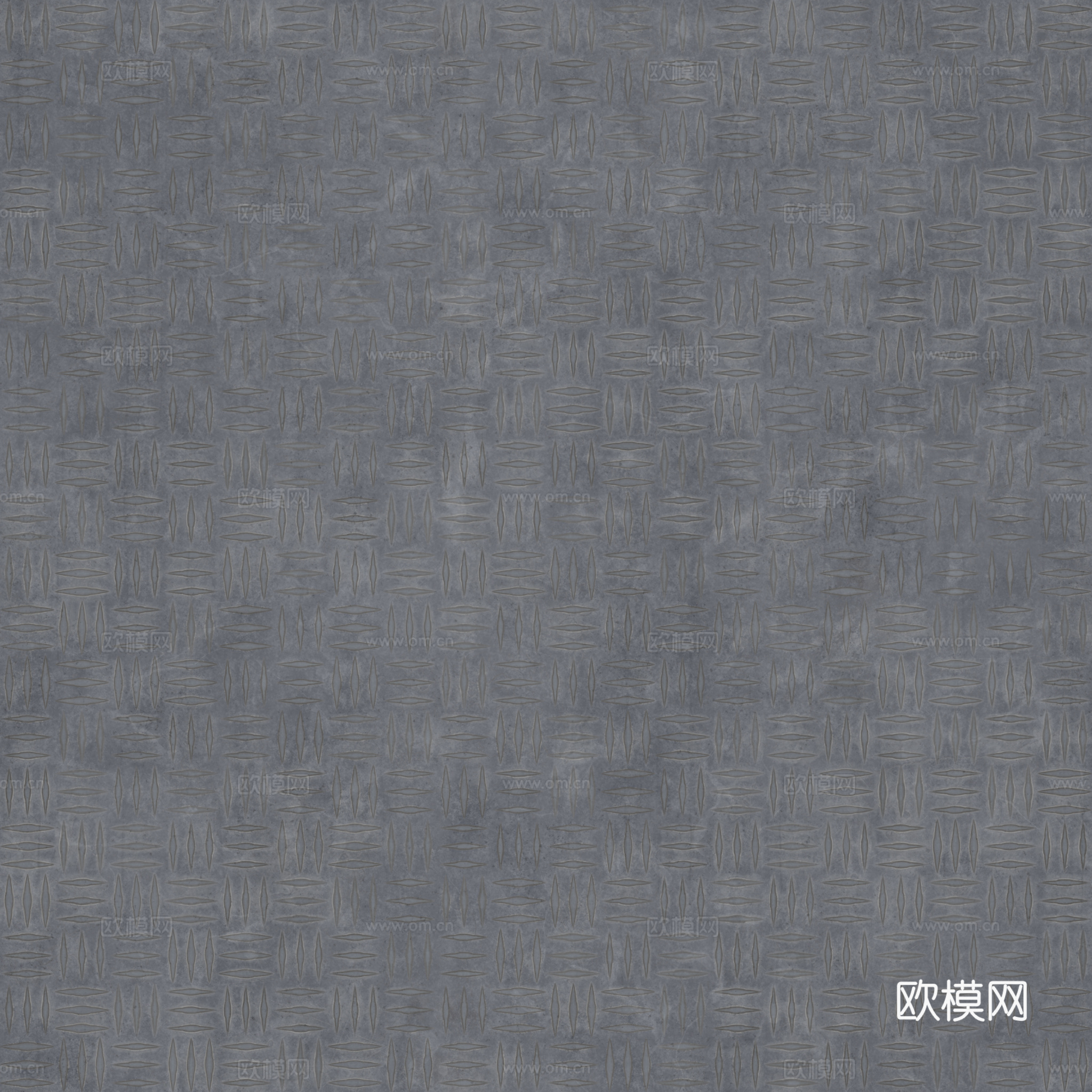 无缝压花金属板铁板钢板 PBR材质贴图 2k