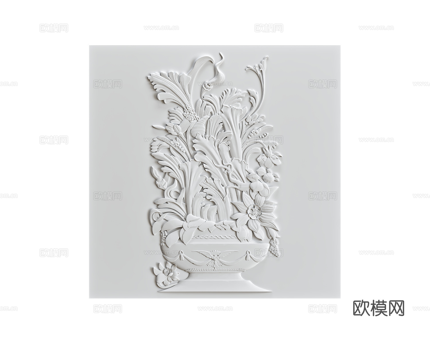 WALL&DECO 浮雕挂画3d模型下载