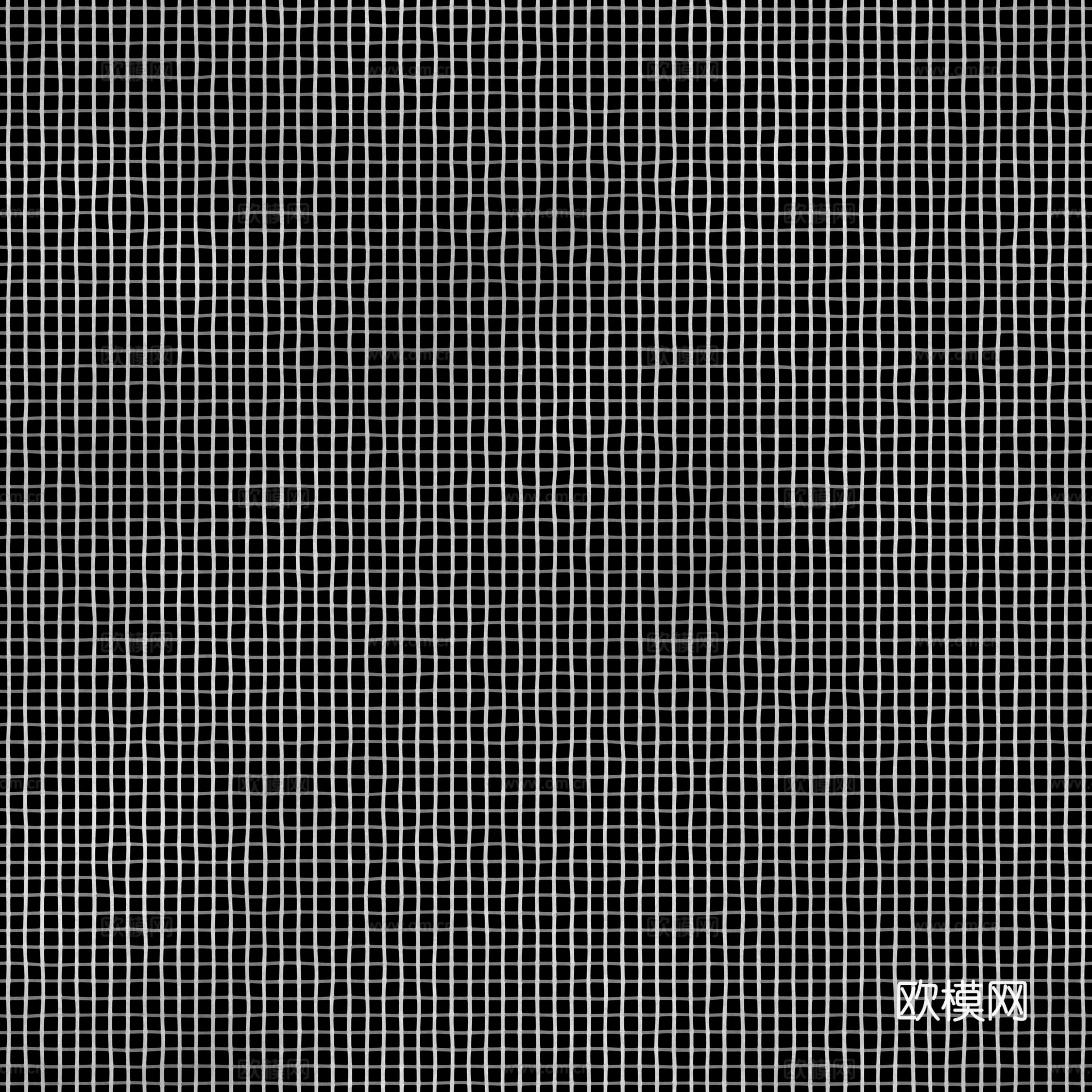 无缝金属穿孔板 PBR材质贴图 2k