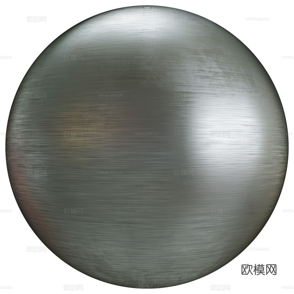 无缝拉丝金属 PBR材质贴图 1k