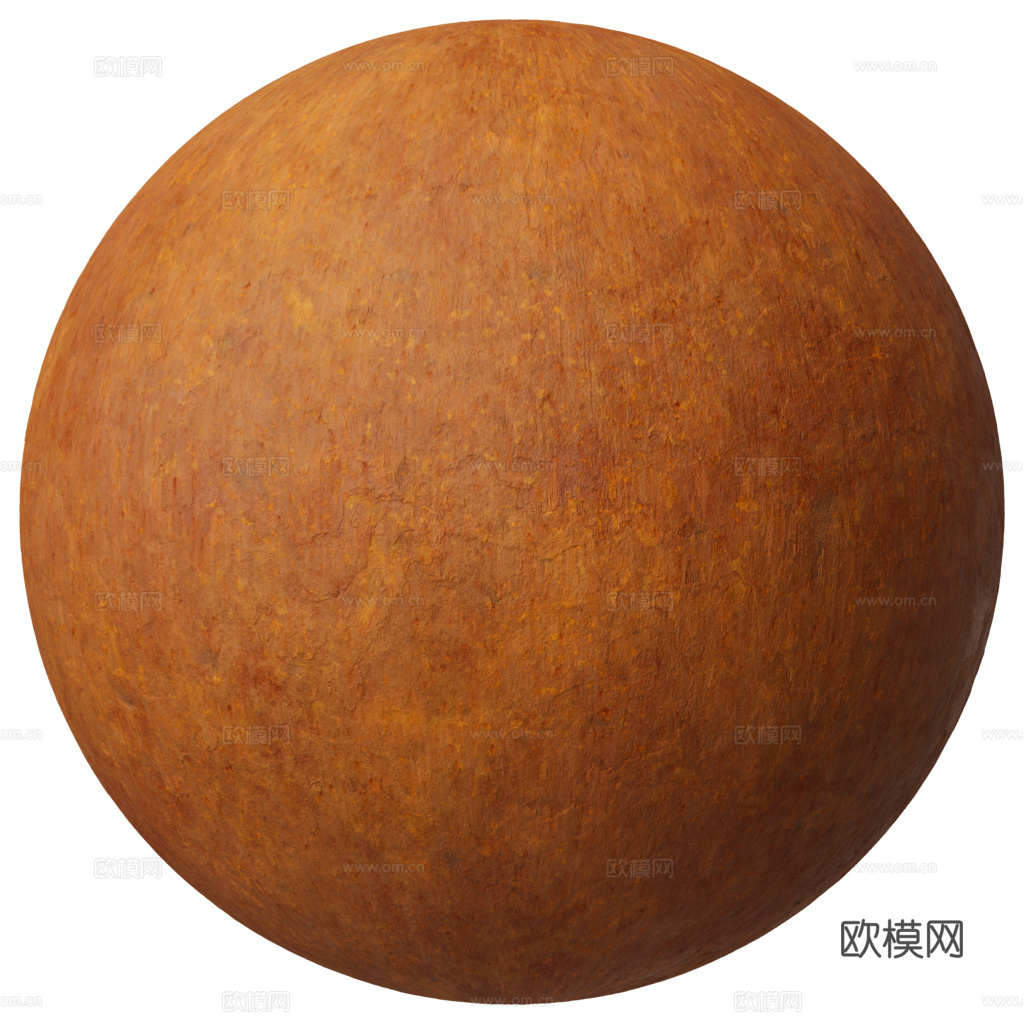 风化生锈金属铁锈金属耐候钢 PBR材质贴图 2k