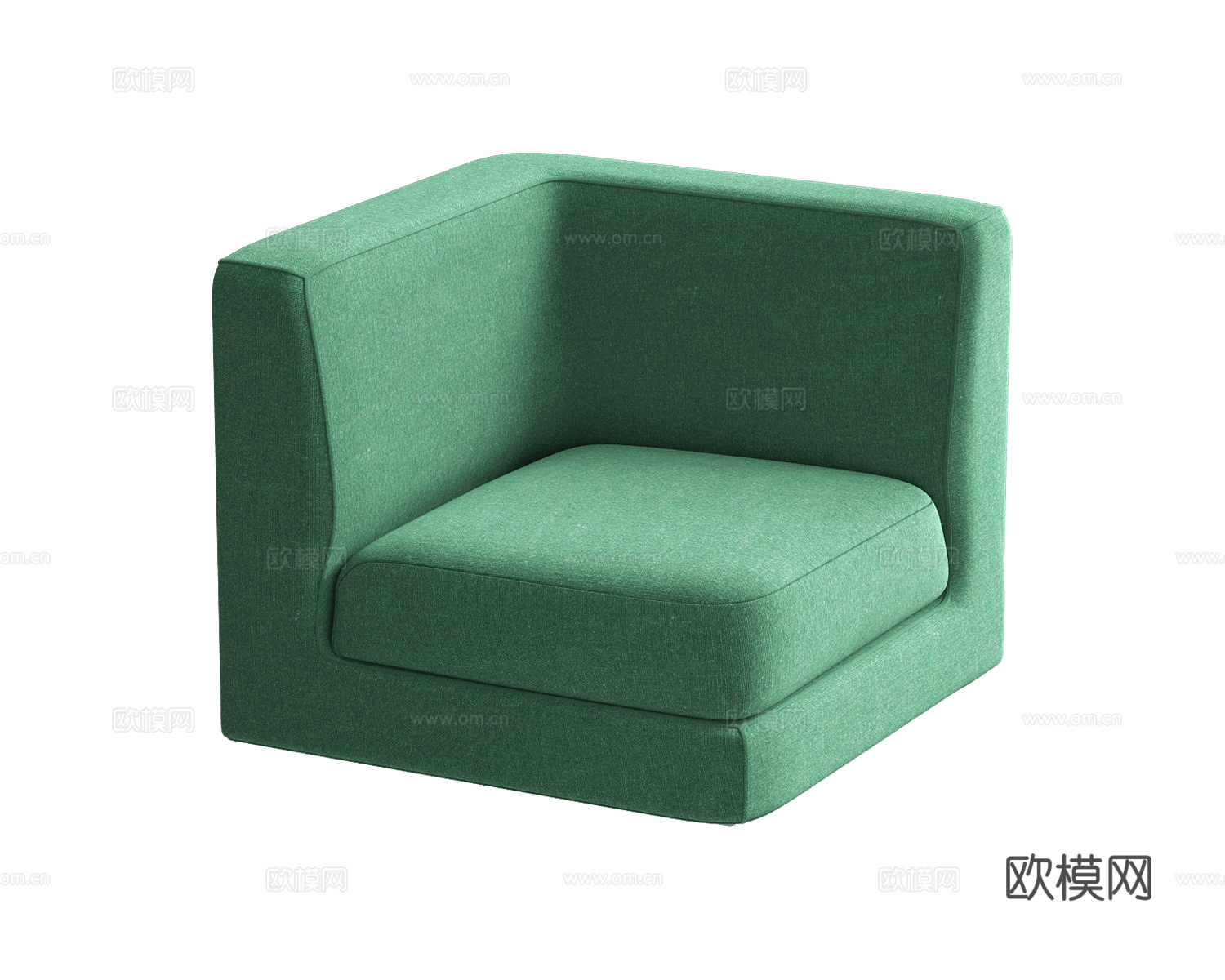 PH Collection 单扶手沙发3d模型下载