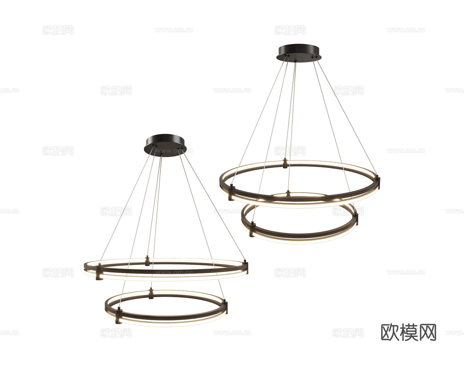 Stilfort 轻奢吊灯3d模型下载