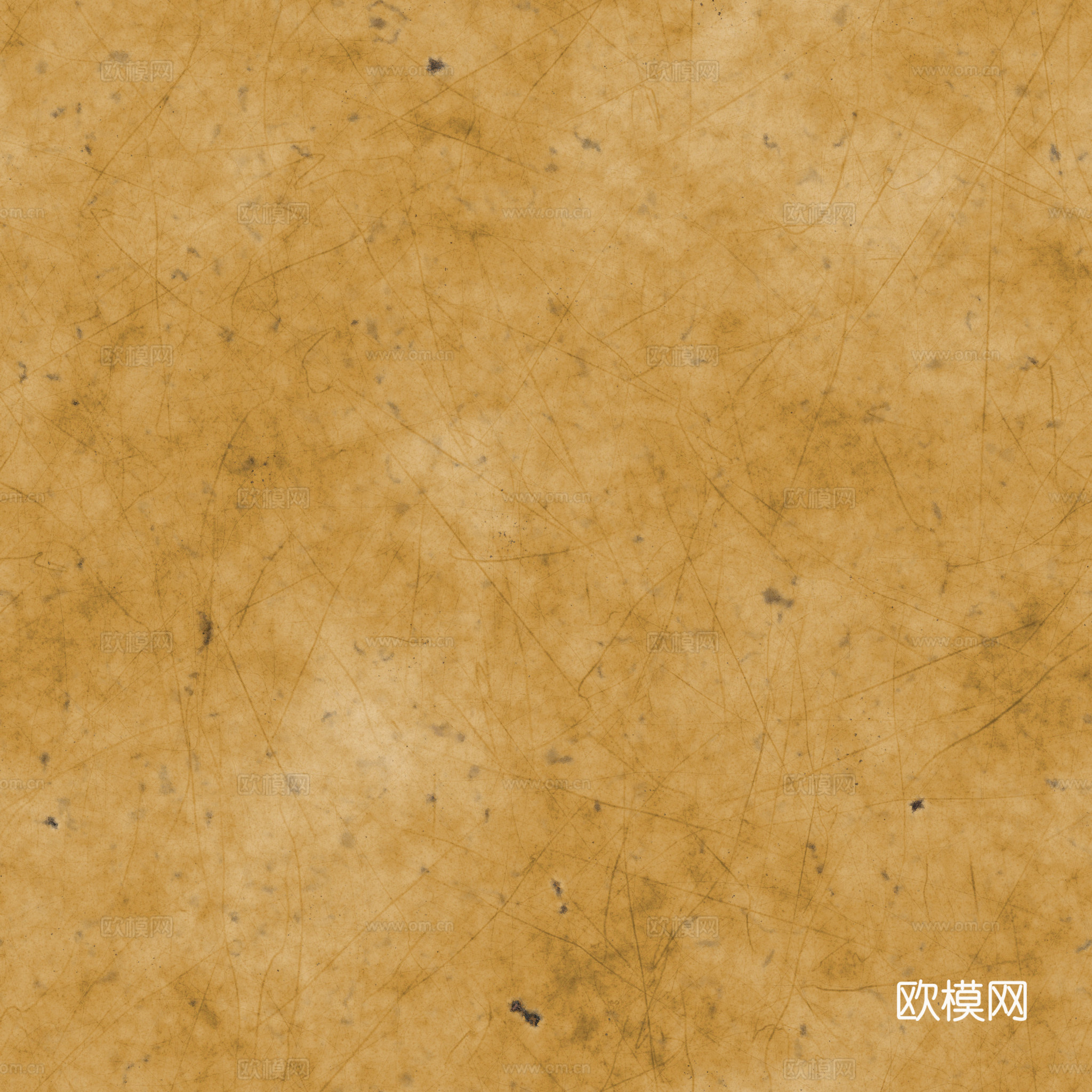 无缝做旧金属黄铜 PBR材质贴图 2k