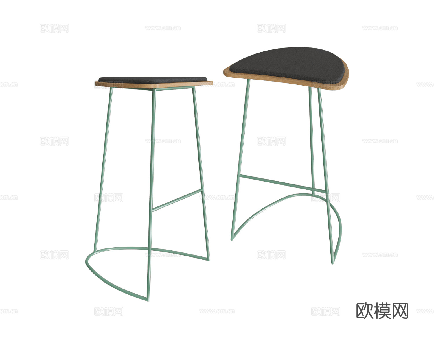 MISSANA 吧椅3d模型下载