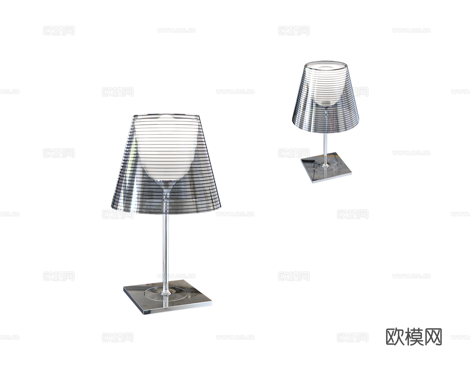 FLOS 轻奢台灯3d模型下载