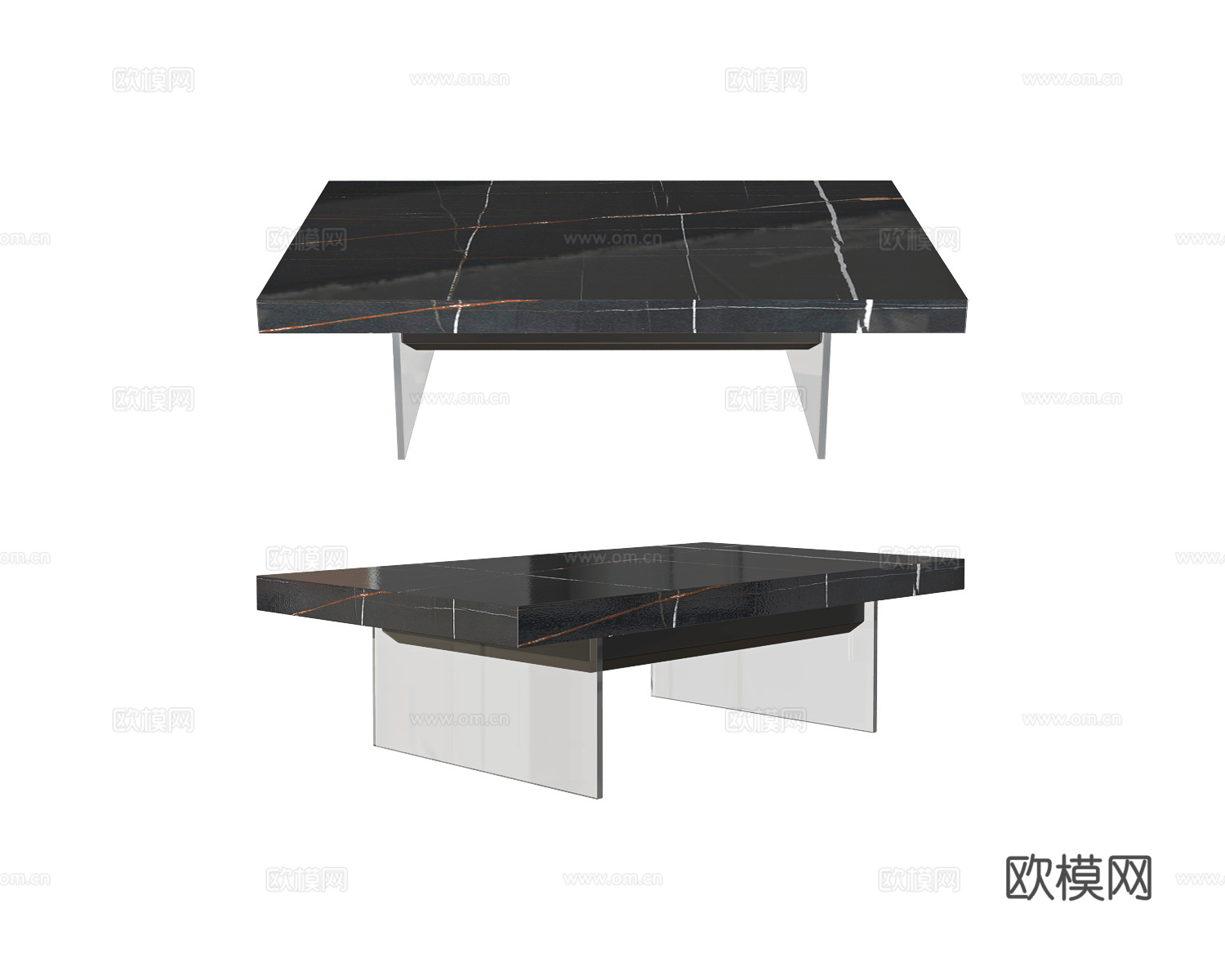 Ozzio Italia 茶几3d模型下载