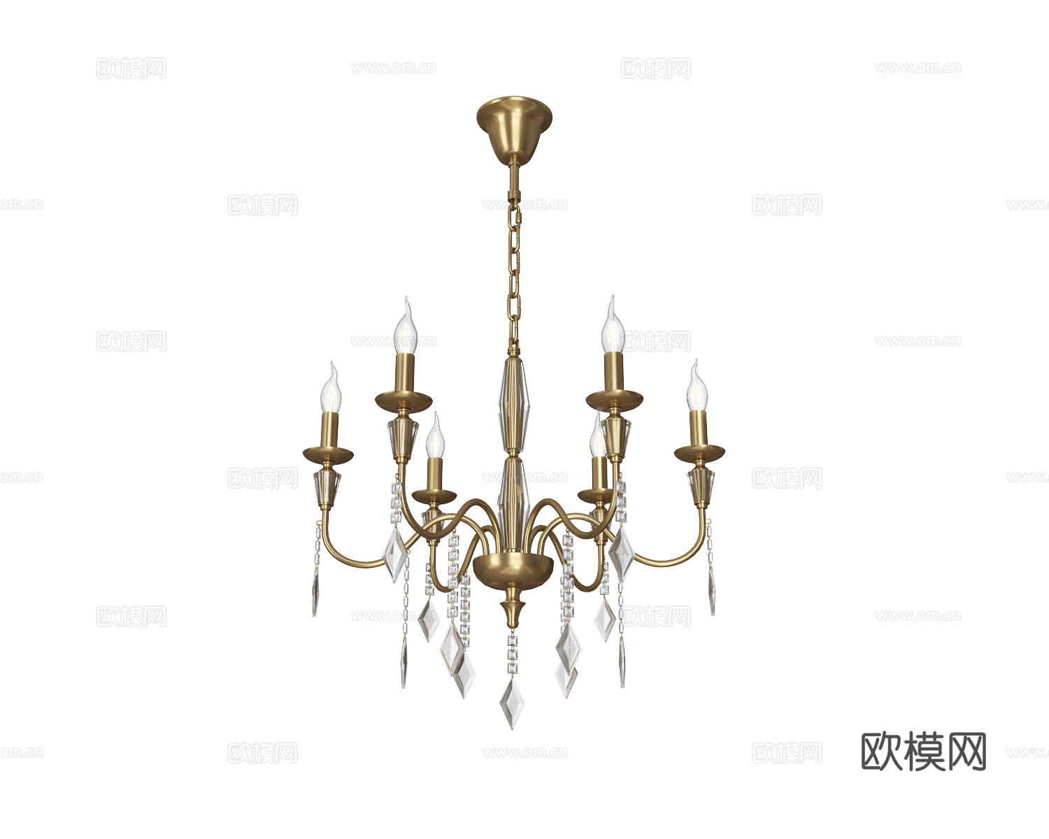 Stilfort 简欧吊灯3d模型下载