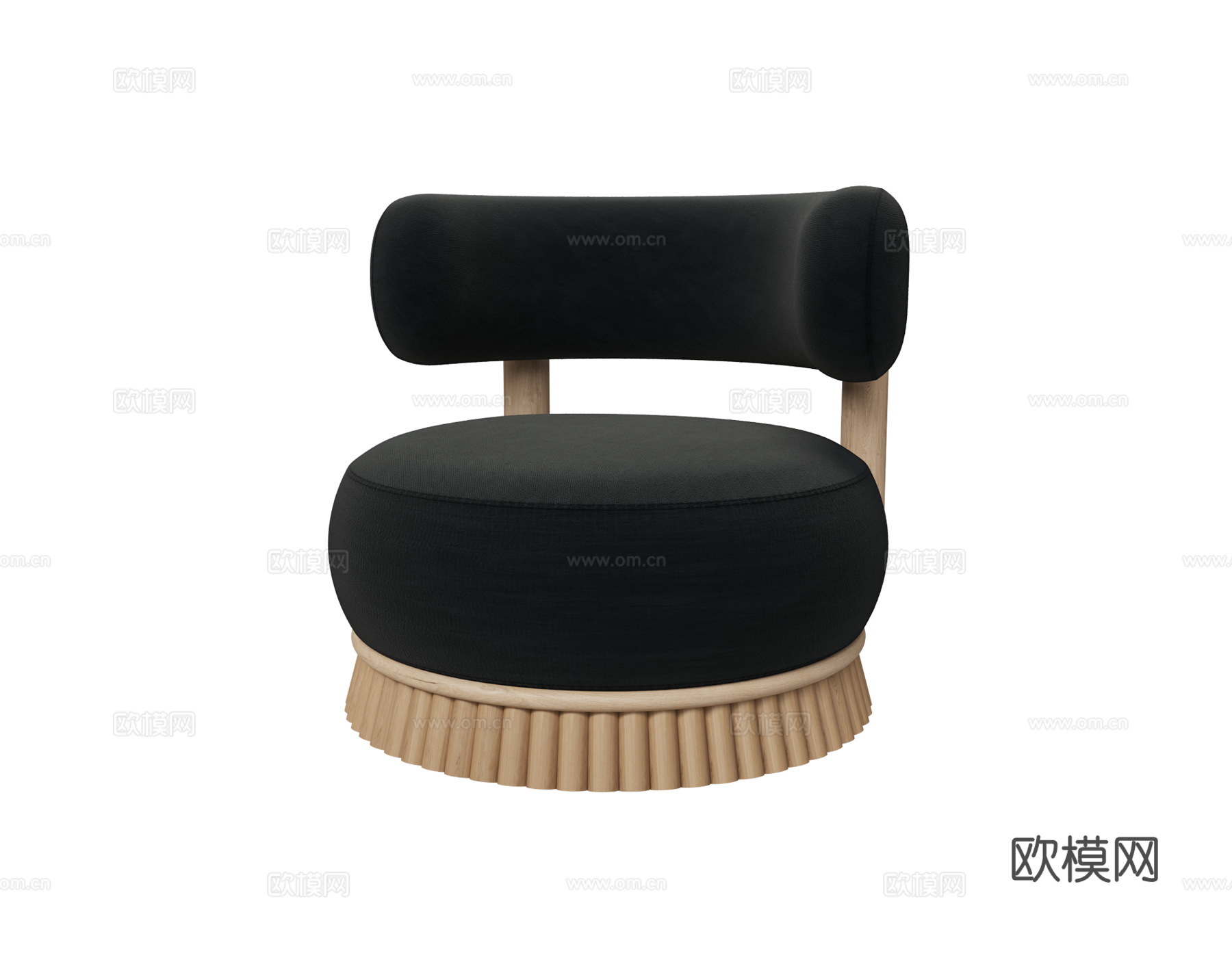 Tivoli 简欧休闲椅3d模型下载