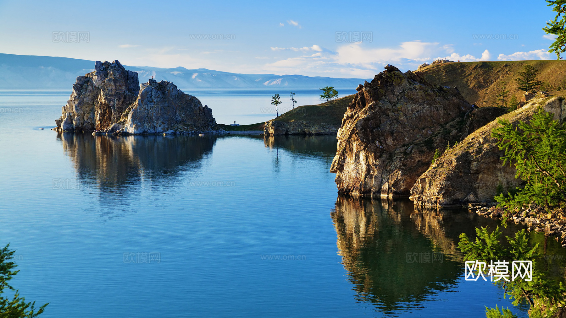 俄罗斯贝加尔湖风景