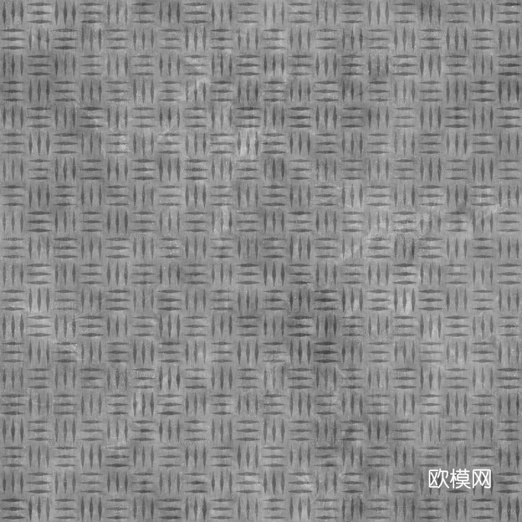 无缝压花金属板铁板钢板 PBR材质贴图 1k